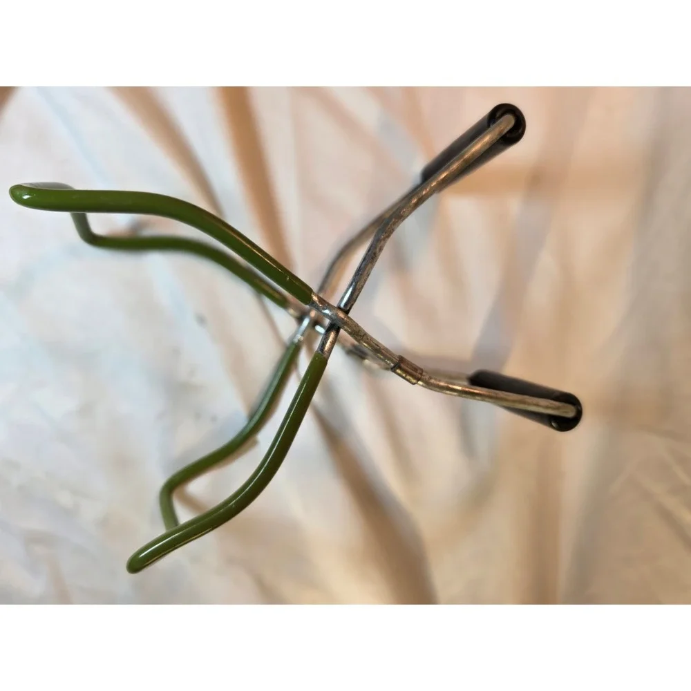 Vintage Earthgrown Jar Lifter Canning Tool Green Vinyl Grips Chrome Farmhouse